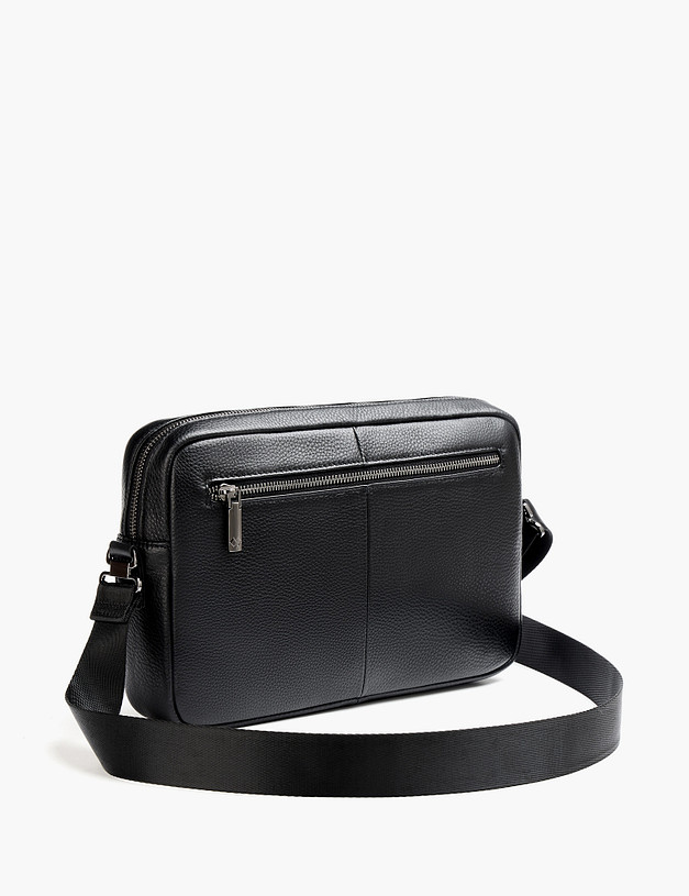 Черная мужская сумка MASCOTTE 622-6116-102 | ракурс 3