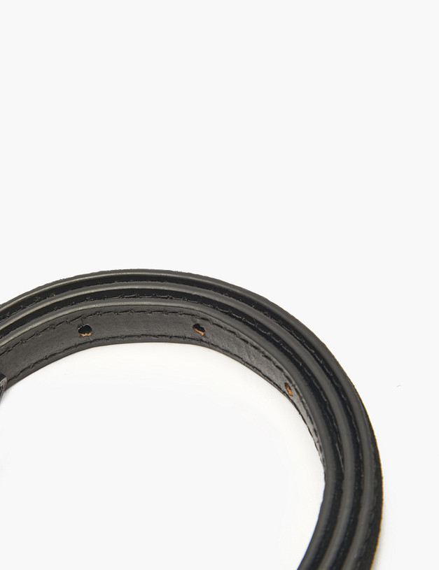 Черный женский ремень MASCOTTE 701-5203-0202 | ракурс 3