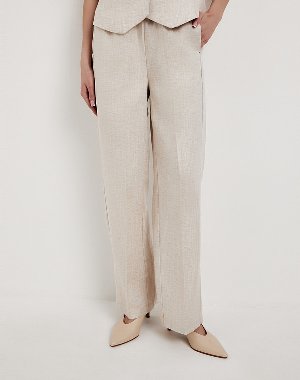 832-6102-2408 Брюки женские беж, Mascotte