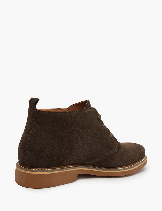 Коричневые мужские велюровые дезерты MASCOTTE 128-510121-2225M | ракурс 4