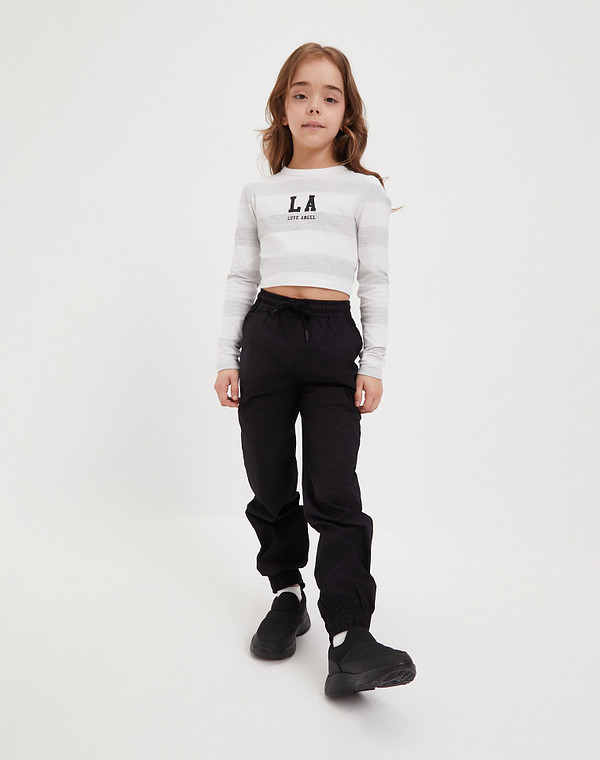 64-413521-0202 Полуботинки для активного отдыха мальч./девич. текстиль/текстиль черн, Mascotte JUNIOR