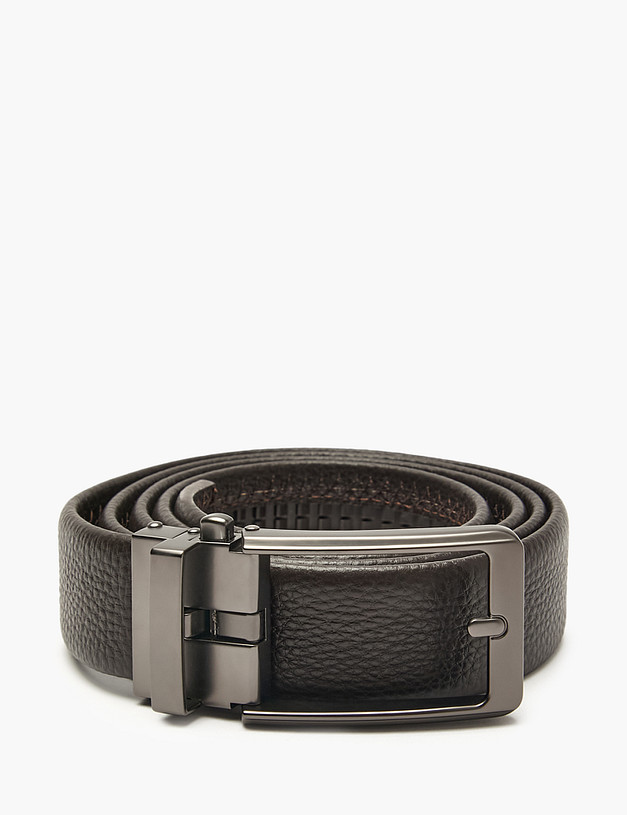 Коричневый мужской ремень MASCOTTE 727-5203-109 | ракурс 2