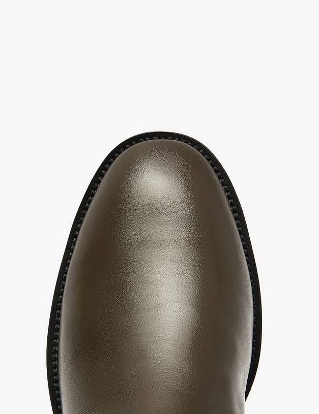 Оливковые женские сапоги MASCOTTE 126-5281821-7170M | ракурс 4