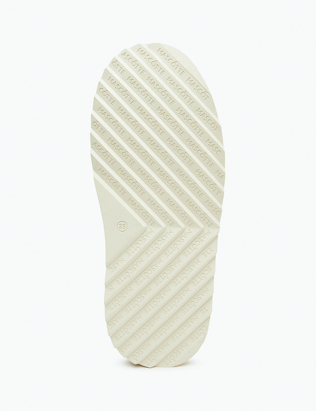 Молочные женские дутики MASCOTTE 151-3203123-0201 | ракурс 6