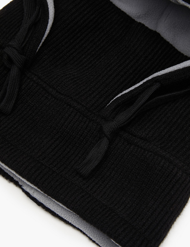 Черная женская балаклава MASCOTTE 766-3232-2402 | ракурс 3