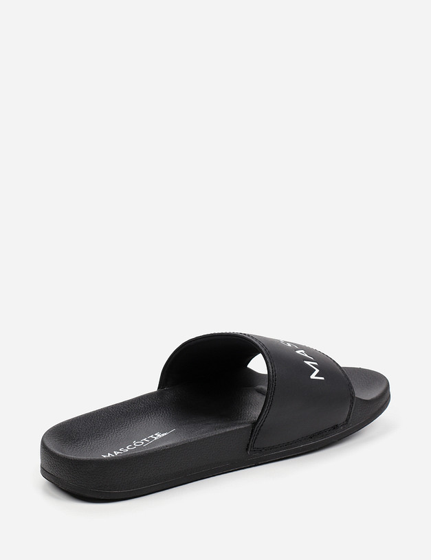 Черные женские сабо MASCOTTE 151-110221-0602 | ракурс 4