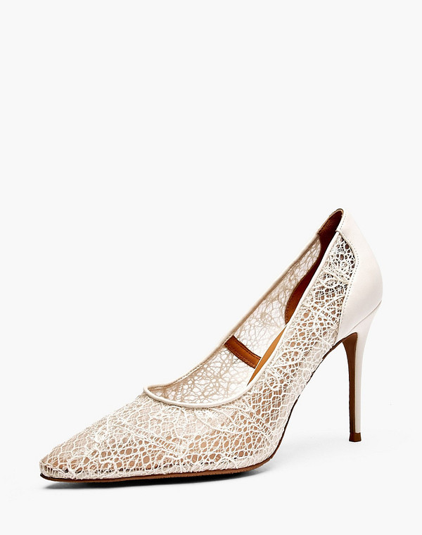 126-6102692-0201 Туфли женские текстиль-нат.кожа/б.п. молочн, Mascotte