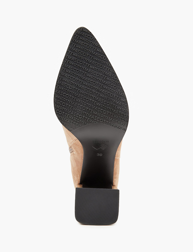 Бежевые женские ботильоны MASCOTTE 100-320821-3671M | ракурс 6