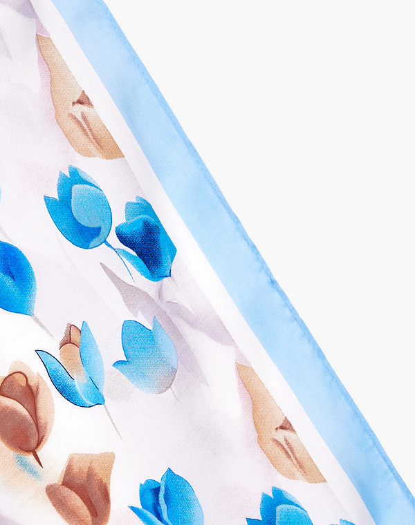 766-6107-2411 Платок женский голуб, Mascotte