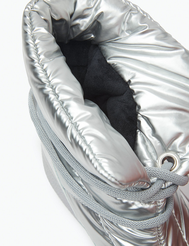 Серебристые женские дутики MASCOTTE 36-321321-0216 | ракурс 6 Серебристые женские дутики MASCOTTE 36-321321-0216 | ракурс 6