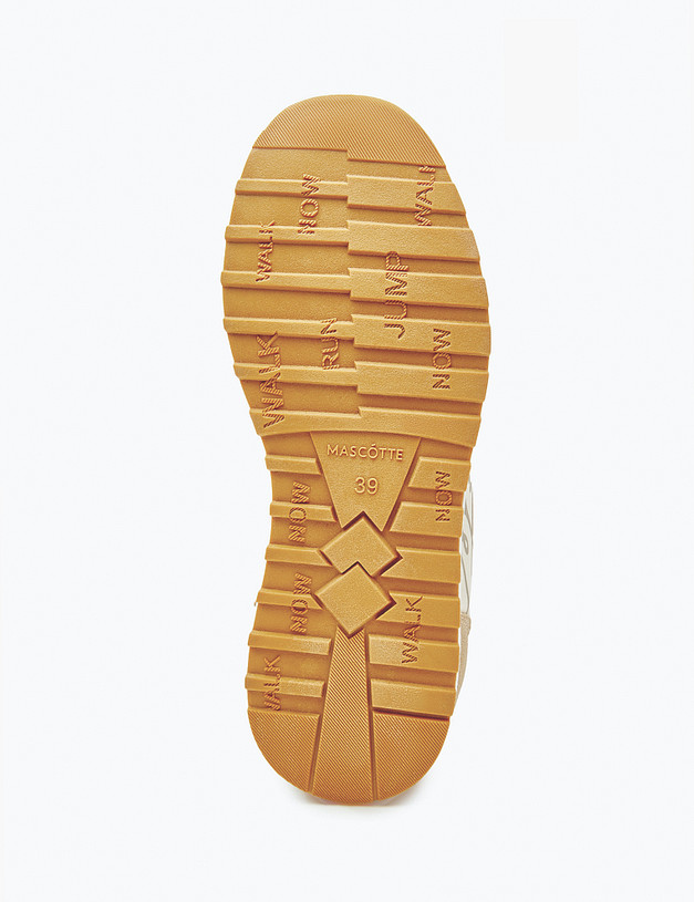 Бежевые женские кроссовки MASCOTTE 189-2125025-0208 | ракурс 5