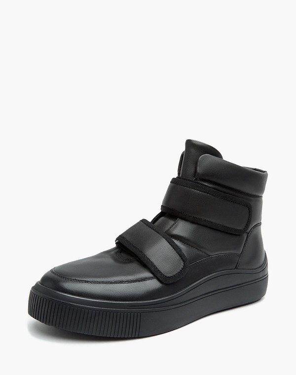 22-321833-8100M Ботинки мужские нат.кожа/мех-нат.кожа черн, Mascotte