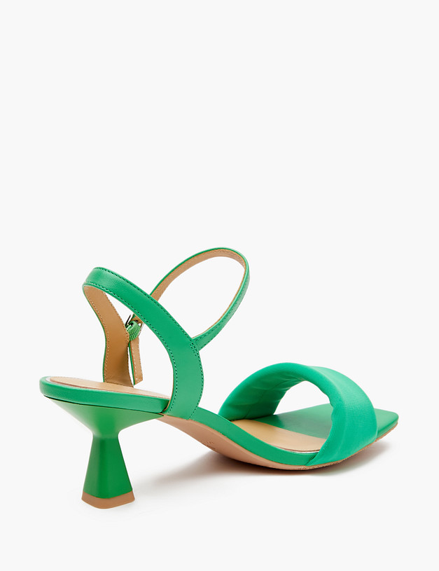 Зеленые женские босоножки MASCOTTE 172-4122612-0204 | ракурс 4