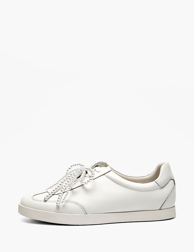 Белые женские кеды MASCOTTE 22-5161321-4120M | ракурс 1