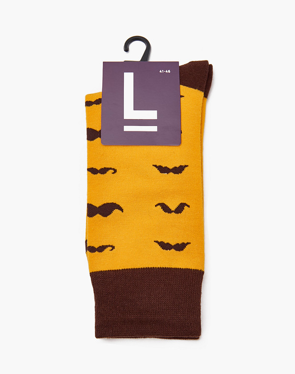 764-3220-2618 Носки м/ж желт, Mascotte Lite