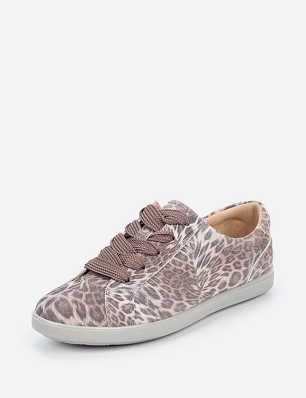 Коричневые женские кеды MASCOTTE 104-0166811-0609 | ракурс 3