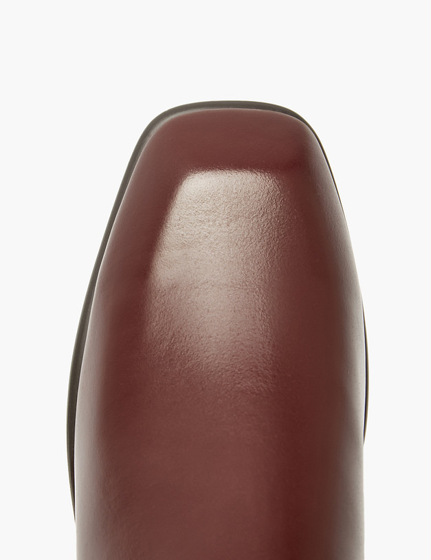 Бордовые женские ботинки MASCOTTE 126-524721-7113M | ракурс 6