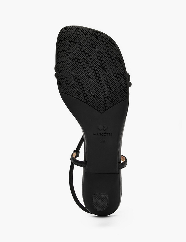 Черные женские босоножки MASCOTTE 15-612311-0502 | ракурс 5