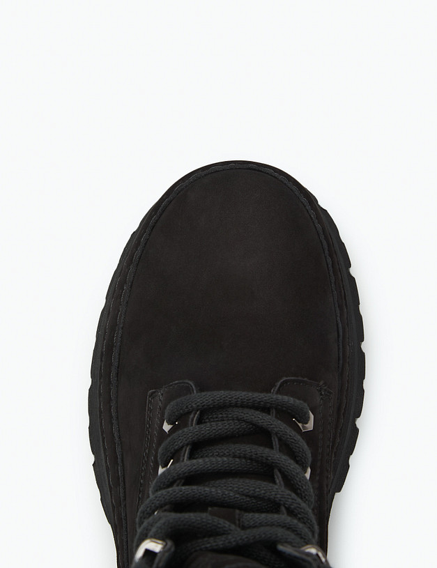 Черные женские ботинки MASCOTTE 234-325021-0202 | ракурс 5