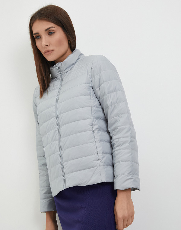 234-3307-2416 Куртка женская серебро, Mascotte Lite