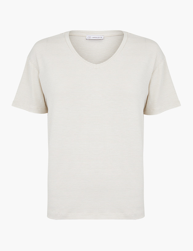 Молочная женская футболка MASCOTTE 890-4102-2401 | ракурс 7