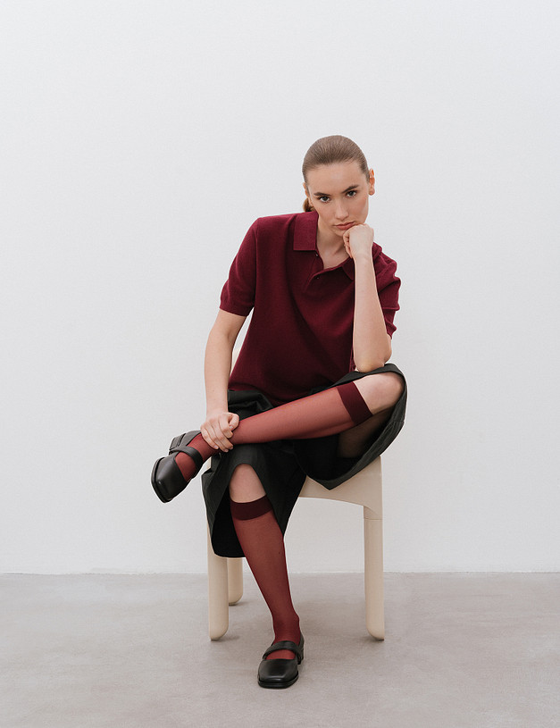 Черные женские туфли Мэри Джейн MASCOTTE 94-512511-3501M | ракурс 1