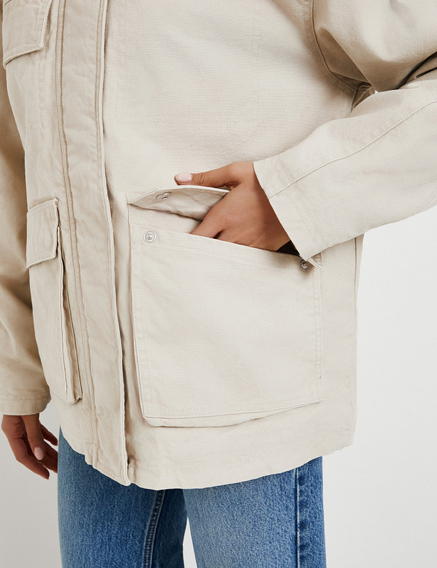 Молочная женская куртка MASCOTTE 874-5210-2601 | ракурс 5