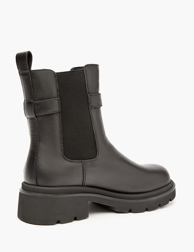 Черные женские челси MASCOTTE 58-321421-7100M | ракурс 4 Черные женские челси MASCOTTE 58-321421-7100M | ракурс 4