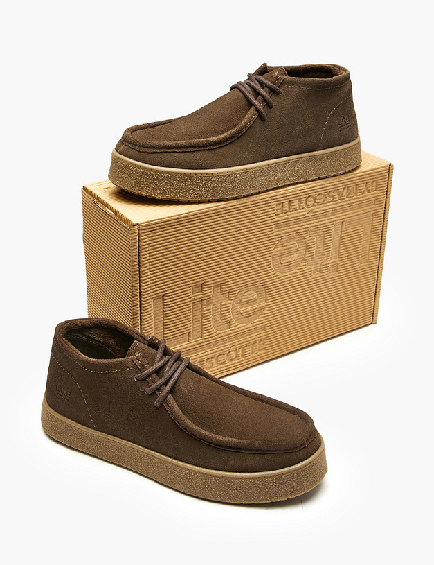 Коричневые женские полуботинки MASCOTTE 64-523221-0209 | ракурс 7