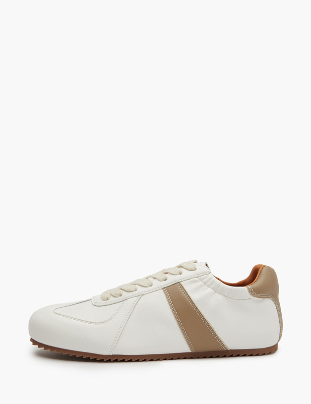 Молочные женские кроссовки MASCOTTE 234-512411-0608 | ракурс 1