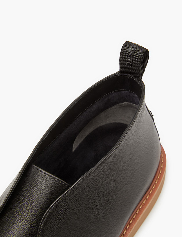 Черные мужские дезерты из натуральной кожи MASCOTTE 15-1272422-3180M | ракурс 6