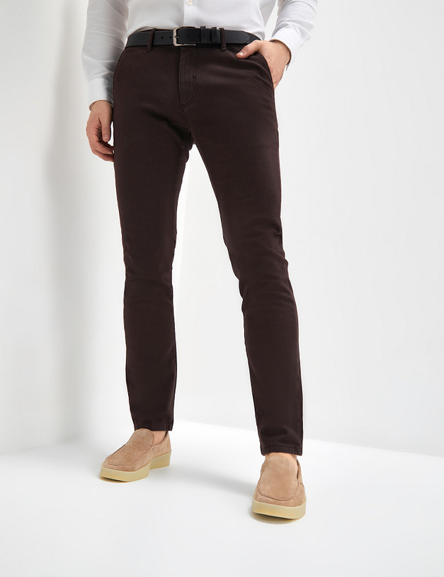 Бежевые мужские лоферы из велюра MASCOTTE 22-3170622-3215M | ракурс 1