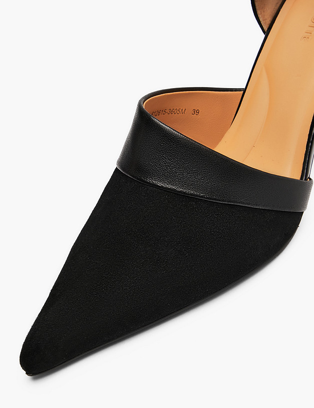 Черные женские туфли MASCOTTE 126-612615-3605M | ракурс 6