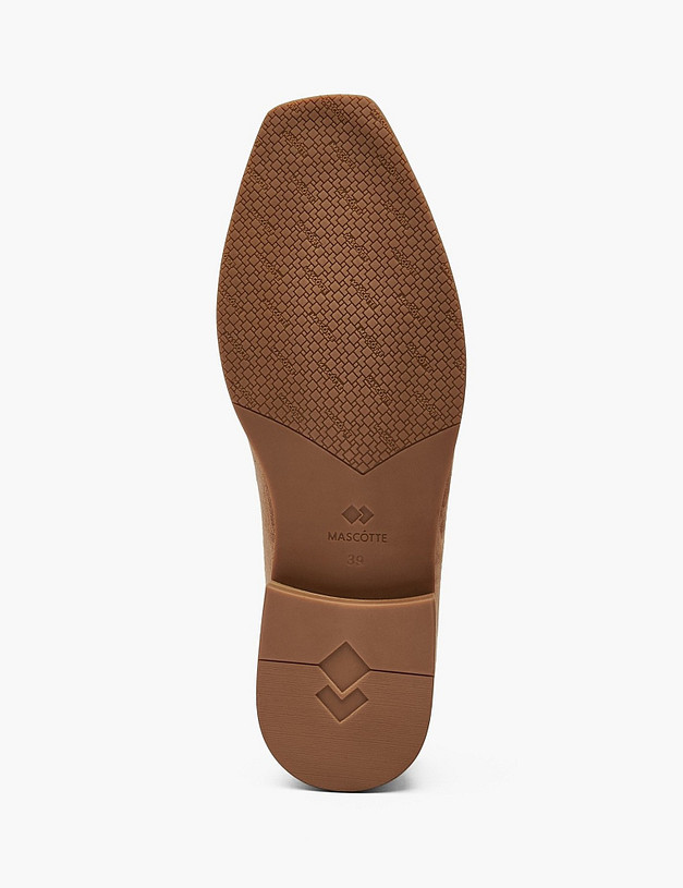 Рыжие женские лоферы MASCOTTE 22-6100412-4697M | ракурс 5