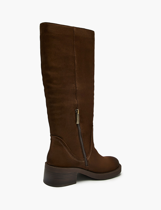 Коричневые женские сапоги MASCOTTE 15-5283322-2280M | ракурс 3 Коричневые женские сапоги MASCOTTE 15-5283322-2280M | ракурс 3