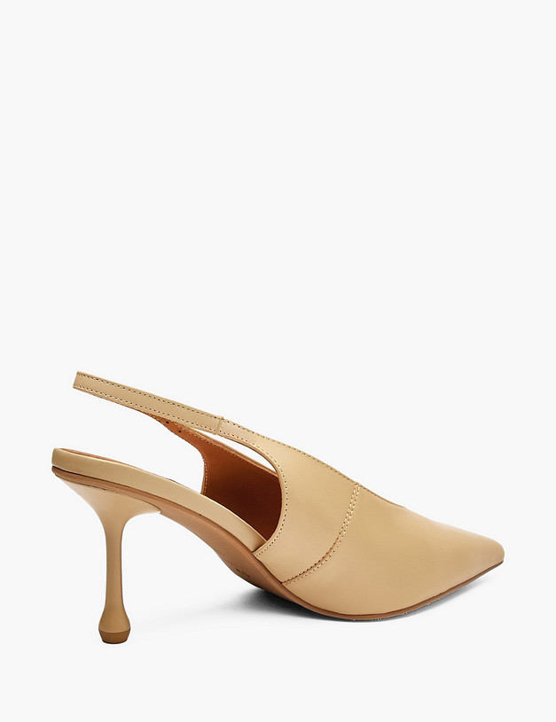 Бежевые женские туфли MASCOTTE 94-614411-6554M | ракурс 3