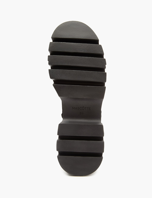 Черные зимние женские ботинки MASCOTTE 15-3204636-3605M | ракурс 5