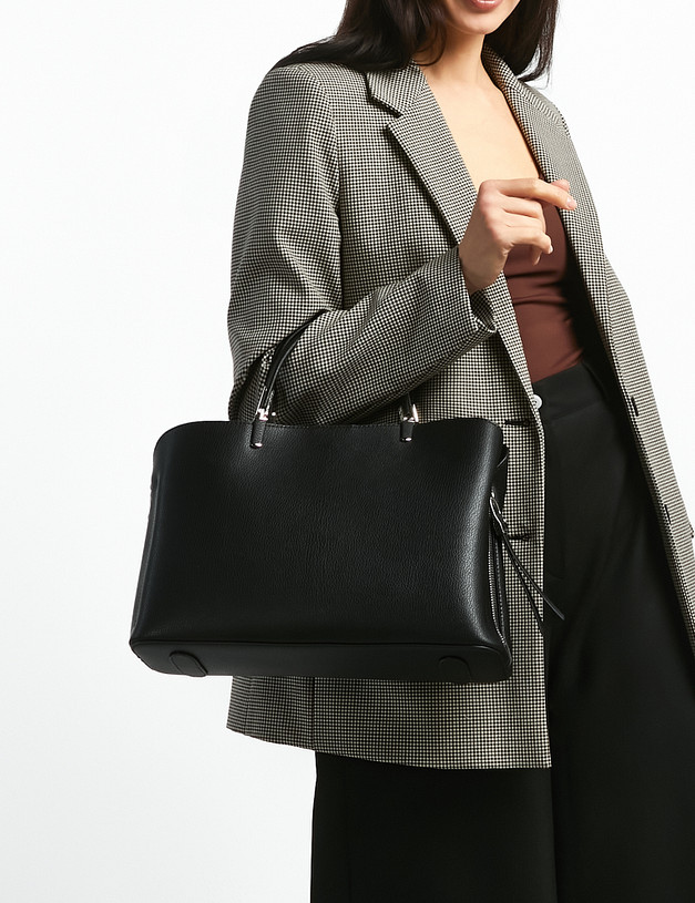 Черная женская сумка MASCOTTE 660-0113-602 | ракурс 1