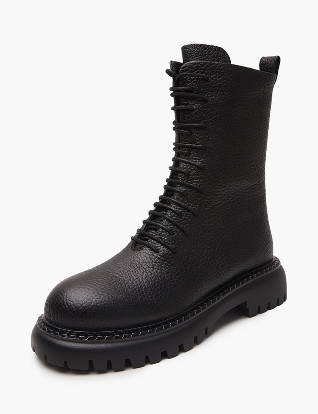 Черные женские ботинки MASCOTTE 94-421321-0102 | ракурс 3