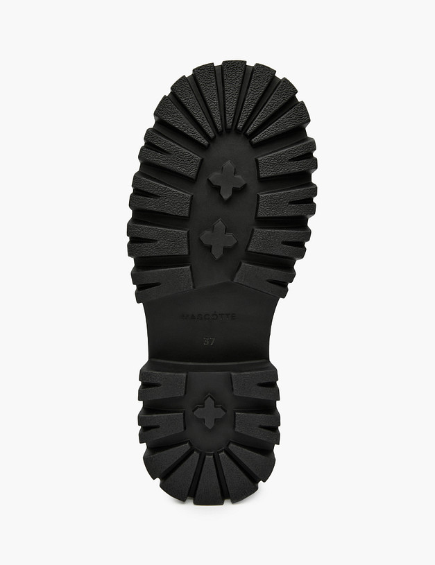 Черные женские зимние ботинки MASCOTTE 58-322031-0102 | ракурс 5