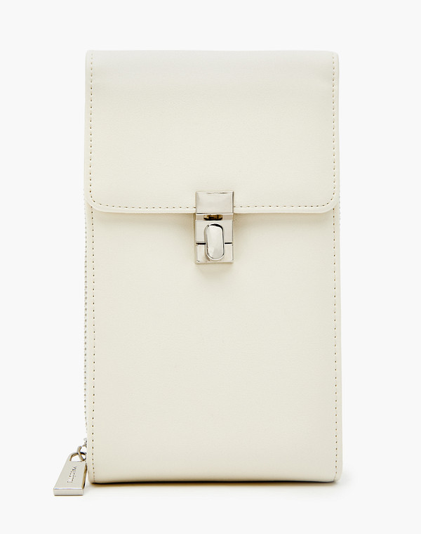 670-3120-608 Сумка женская и.кожа/и.кожа-текстиль бел, S, Mascotte