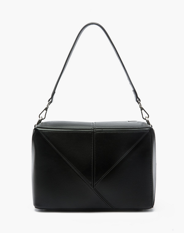 660-2225-602 Сумка женская кож.спилок-и.кожа/текстиль черн, M, Mascotte