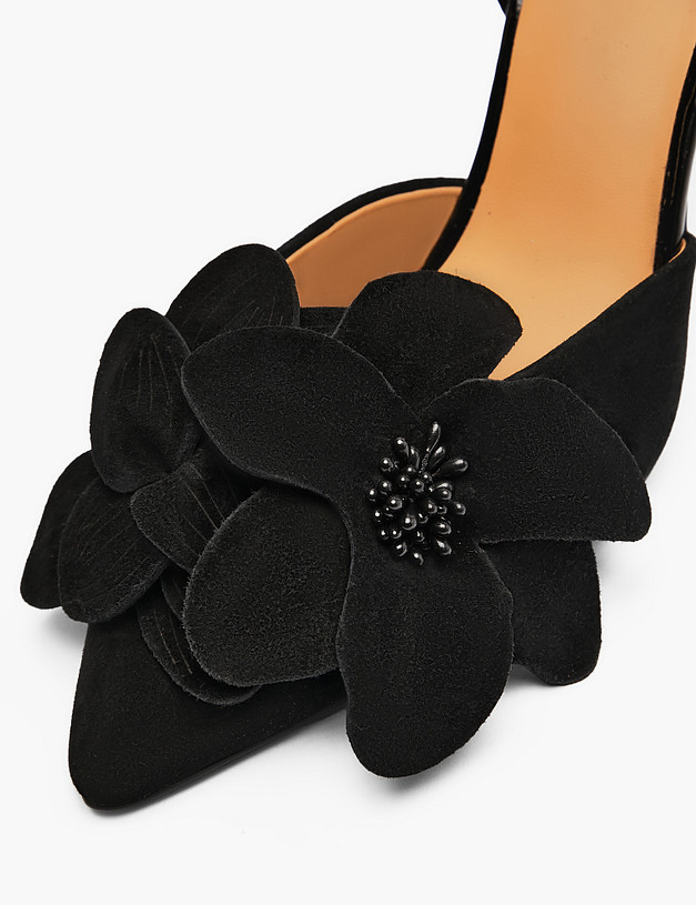 Черные женские туфли MASCOTTE 126-6102613-3605M | ракурс 6