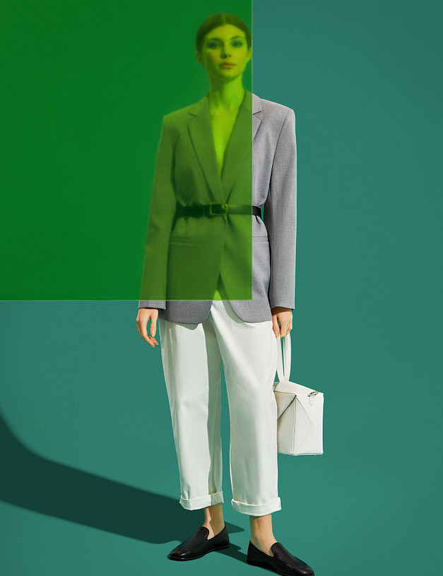 Черные женские слиперы MASCOTTE 171-310391-D3501M | ракурс 1