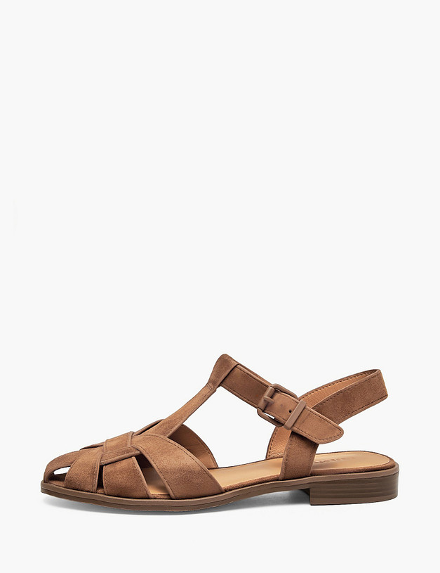 Рыжие женские сандалии MASCOTTE 126-615211-0613 | ракурс 1