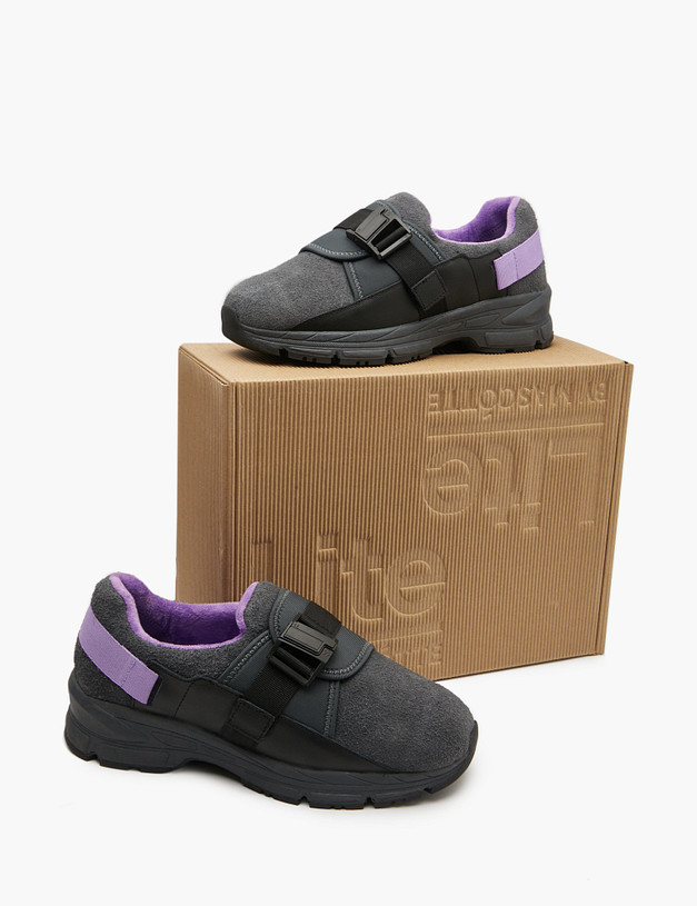 Серые женские кроссовки MASCOTTE 64-4206326-0212 | ракурс 6