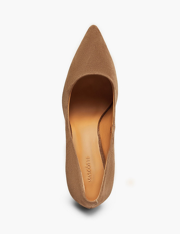 Темно-бежевые женские туфли MASCOTTE 100-410911-4643M | ракурс 4