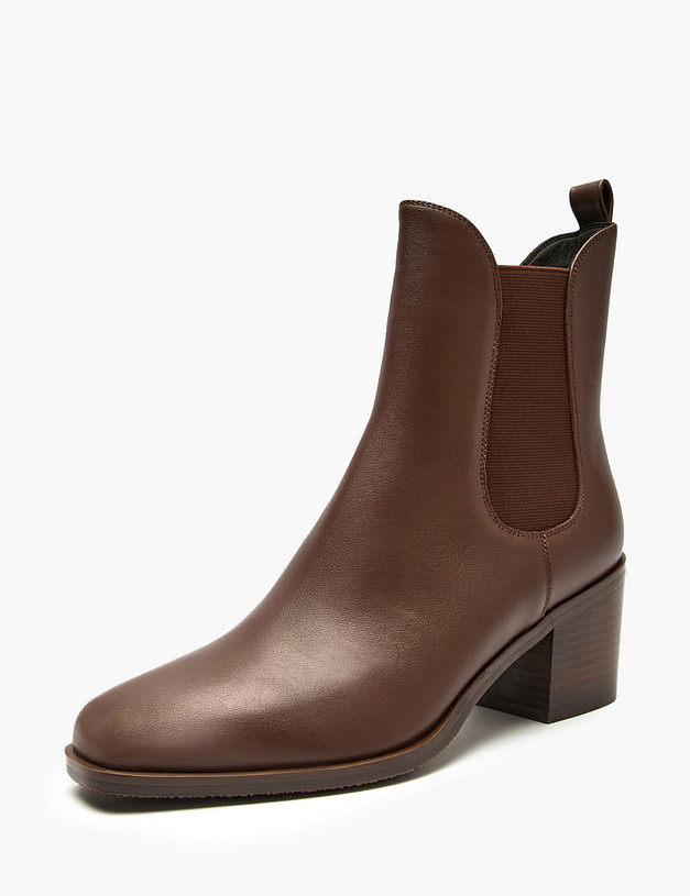 Коричневые женские ботильоны MASCOTTE 175-5282221-7169M | ракурс 2