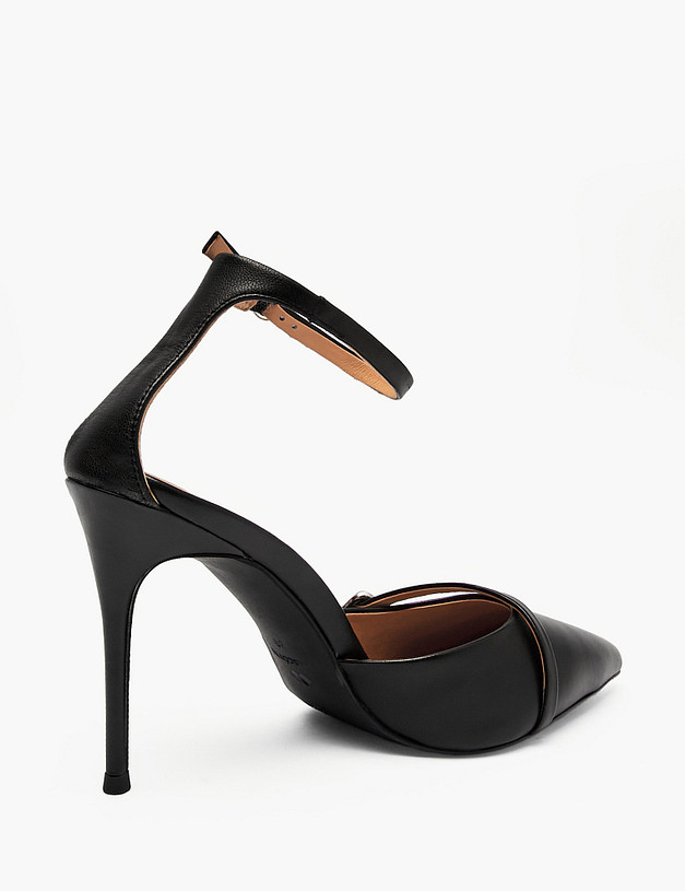 Черные женские туфли MASCOTTE 126-6102615-3501M | ракурс 3