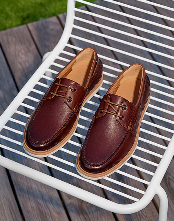 175-5112011-4119M Полуботинки мужские нат.кожа/текстиль-нат.кожа рыж, Mascotte